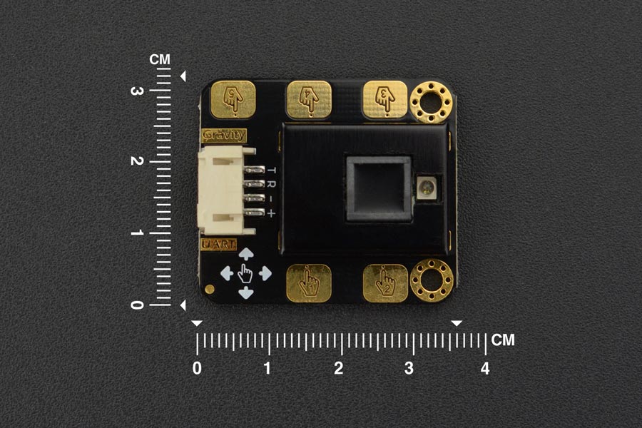 Gravity: Gesture &amp; Touch Sensor (UART, 7 Gestures, 0~30cm)