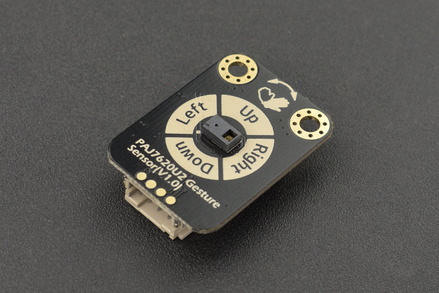 Gravity: PAJ7620U2 3D gesture recognition Sensor (I2C, 13 Gestures, 3~20cm)