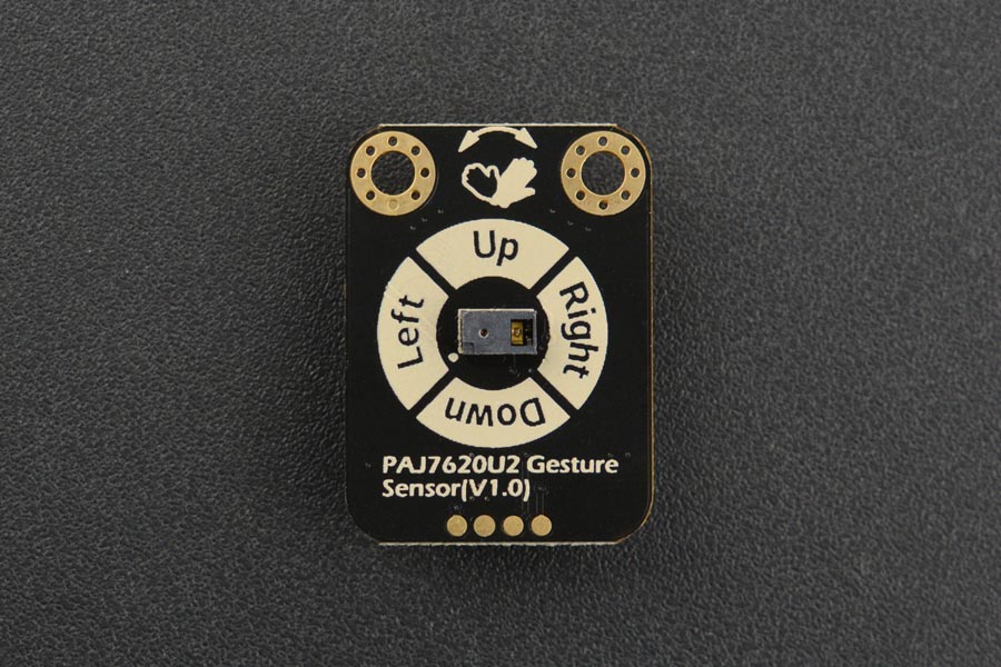 Gravity: PAJ7620U2 3D gesture recognition Sensor (I2C, 13 Gestures, 3~20cm)