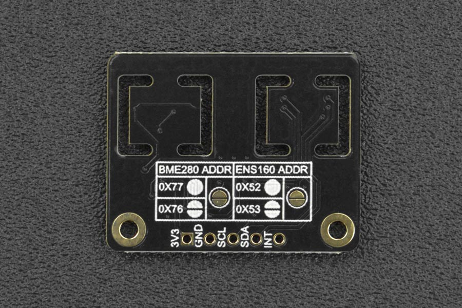 Fermion: Multi-function Environmental Module - ENS160+BME280 (Breakout)