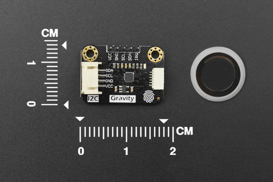 Gravity: Capacitive Fingerprint Sensor (I2C, 80 Fingerprints)