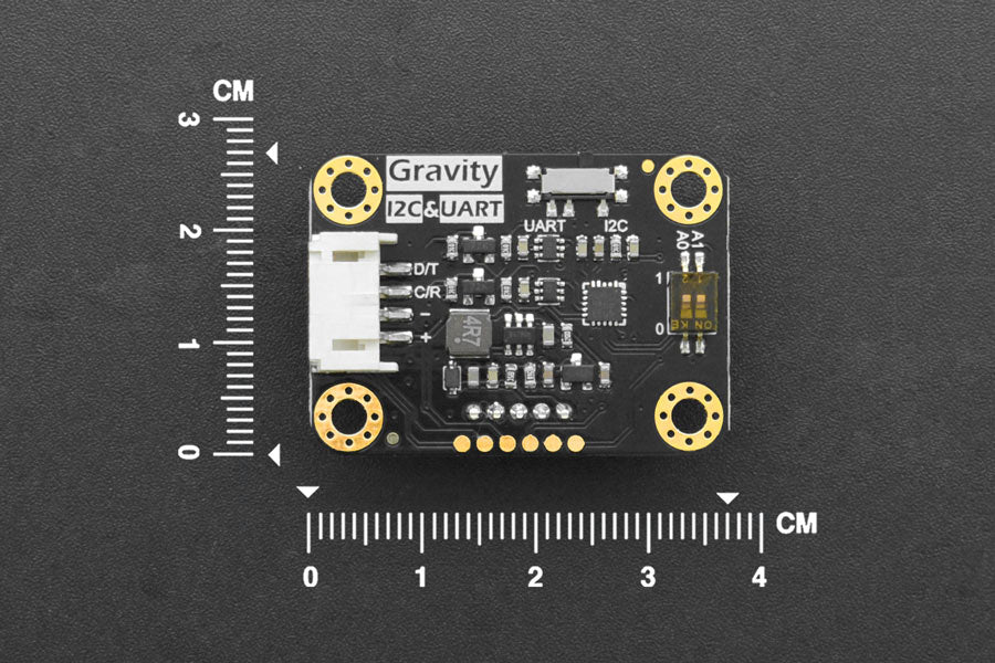 Gravity: Factory Calibrated Electrochemical Alcohol Sensor (0-5ppm, I2C&amp;UART) 