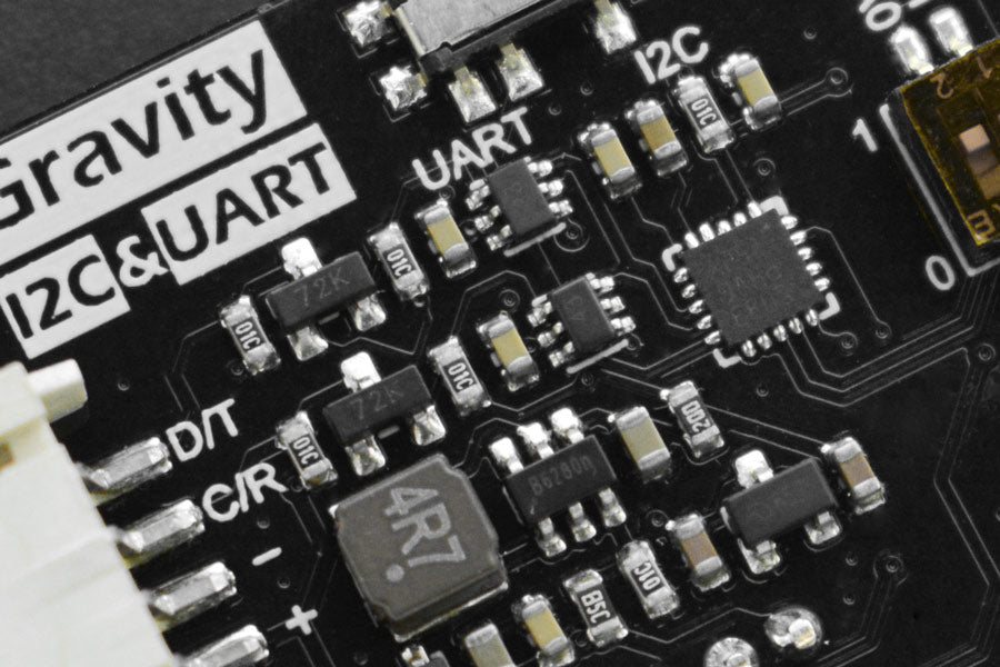 Gravity: Factory Calibrated Electrochemical Alcohol Sensor (0-5ppm, I2C&amp;UART) 