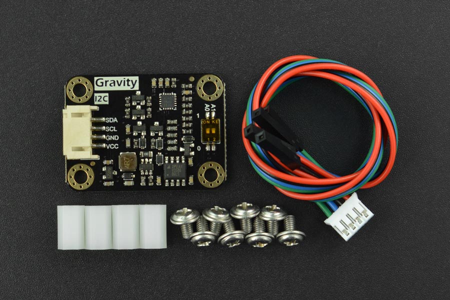 Gravity: MEMS Gas Sensor (CO, Alcohol, NO2 &amp; NH3) - I2C - MiCS-4514