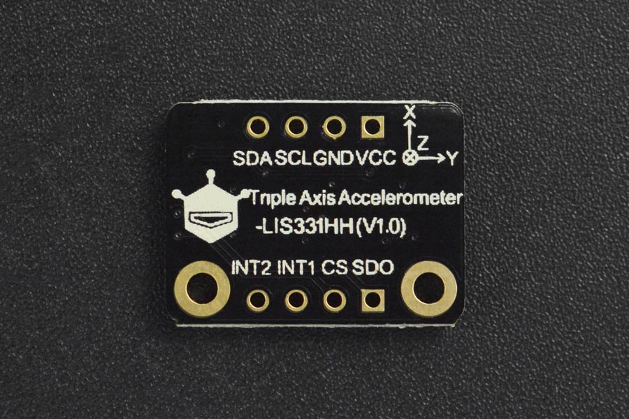 Fermion: I2C LIS331HH Triple Axis Accelerometer (Breakout) (±6g/±12g/±24g)