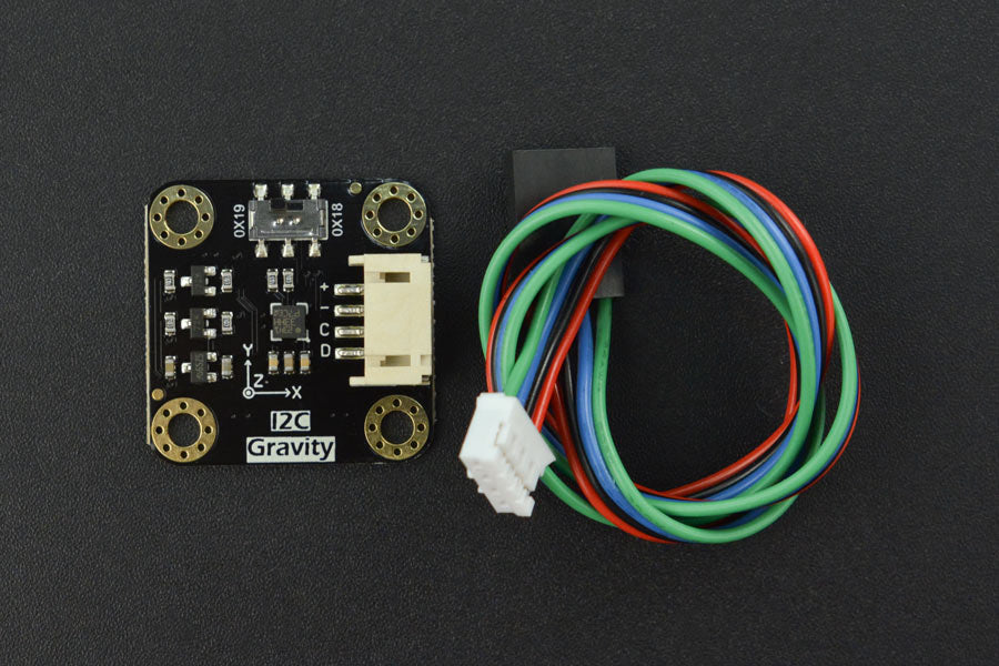 Gravity: I2C LIS331HH Triple Axis Accelerometer (±6g/±12g/±24g)