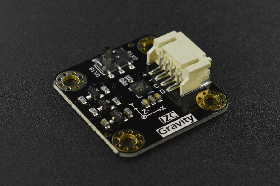 Gravity: I2C LIS331HH Triple Axis Accelerometer (±6g/±12g/±24g)