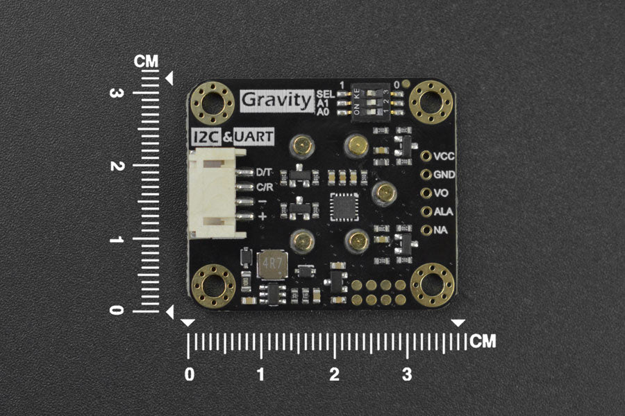 Gravity: Factory Calibrated Electrochemical Oxygen / O2 Sensor (0-25%Vol, I2C & UART)