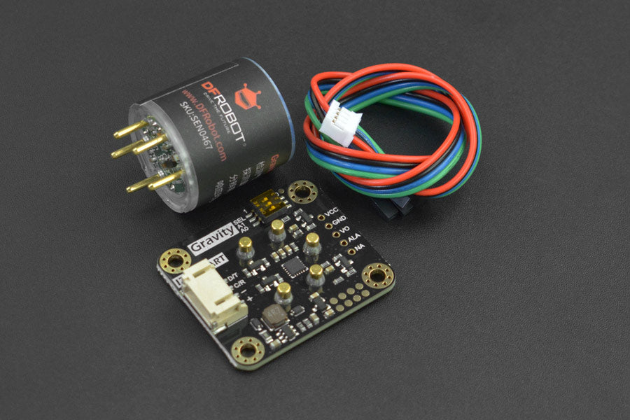 Gravity: H2S Sensor (Calibrated) - I2C & UART — Robot Italy