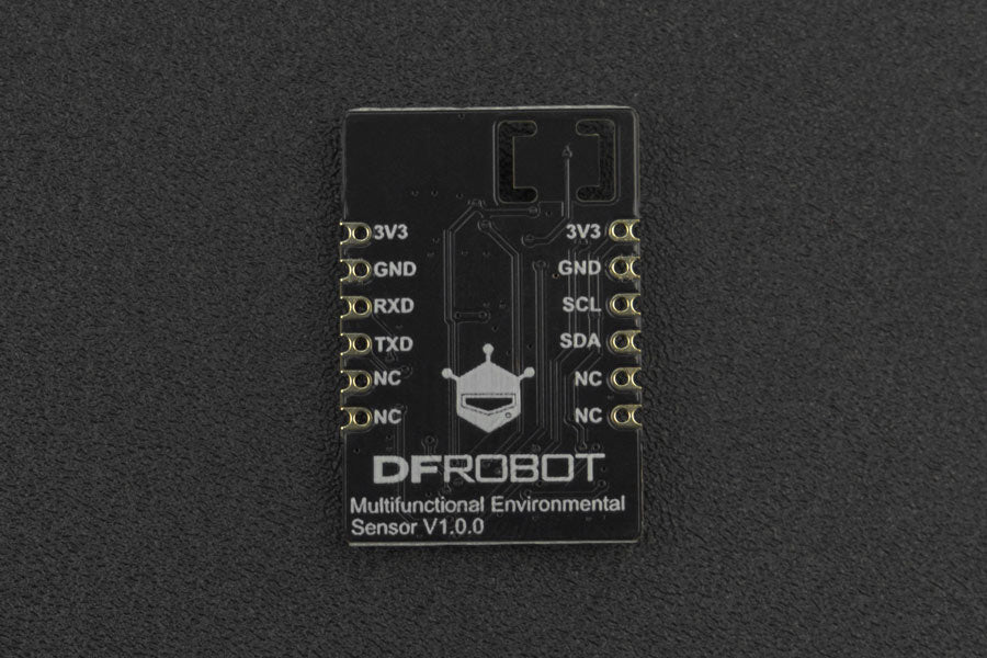 Fermion: Temperature &amp; Humidity(SHTC3), Pressure(BMP280), Ambient Light(VEML7700) and UV(ML8511) Sensor(Breakout)