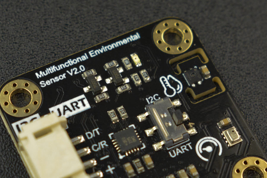 Gravity: High Accuracy Temperature, Humidity, Pressure, Ambient Light and UV Sensor - I2C/UART