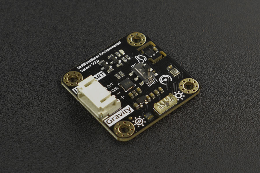 Gravity: High Accuracy Temperature, Humidity, Pressure, Ambient Light and UV Sensor - I2C/UART