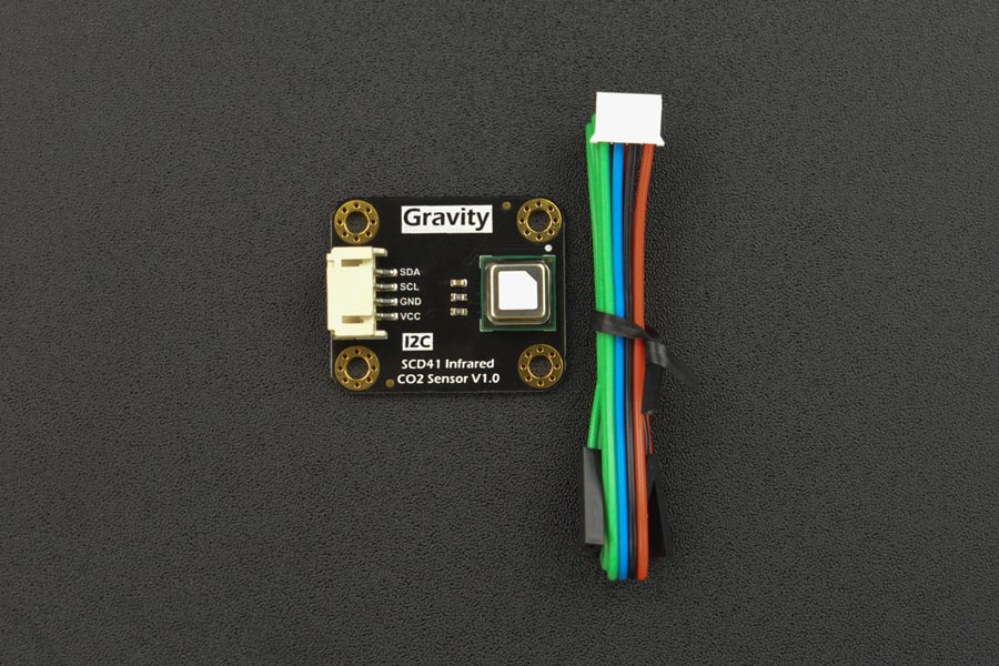 Gravity: I2C SCD41 Infrared CO2 Sensor (400 - 5000 ppm)