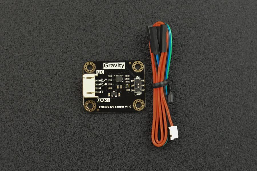 Gravity: LTR390 UV Light Sensor (280nm to 430nm) - I2C & UART