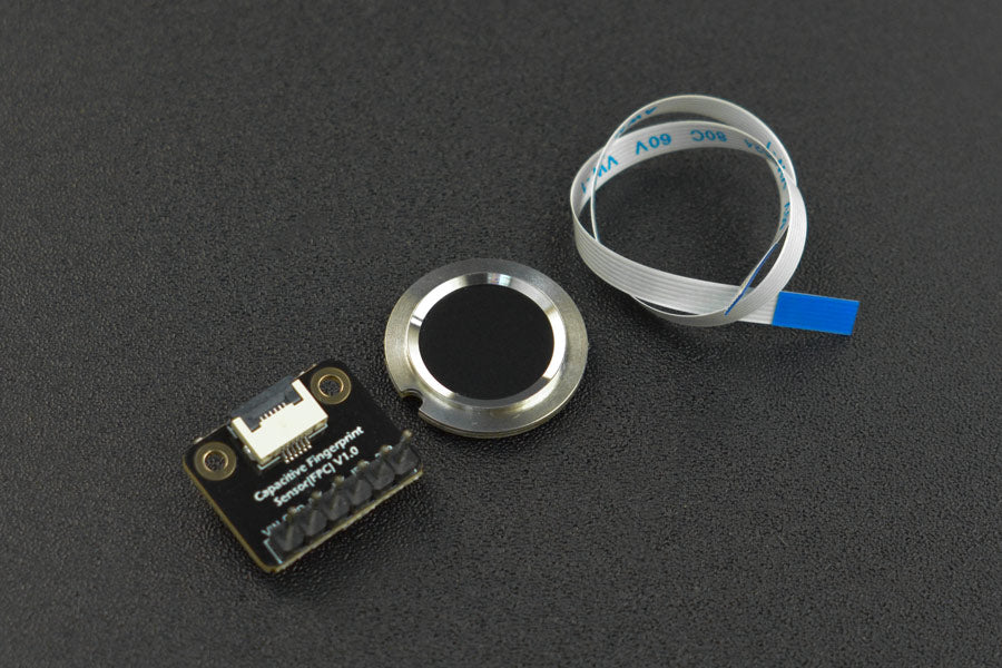 UART Capacitive Fingerprint Sensor (FPC Connector, 80 Fingerprints)