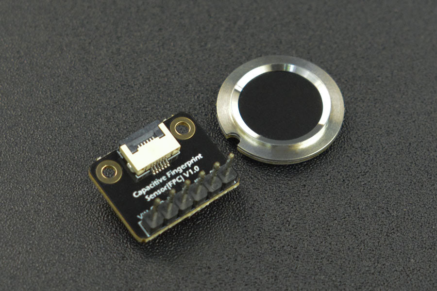 UART Capacitive Fingerprint Sensor (FPC Connector, 80 Fingerprints)