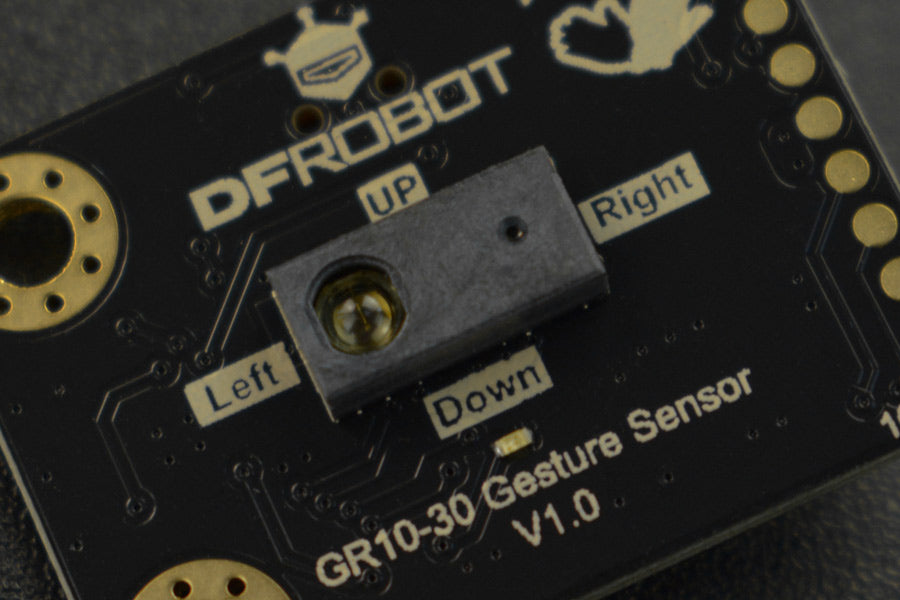 Gravity: GR10-30 Gesture Sensor (UART &amp; I2C, 12 Gestures, 0~30cm)