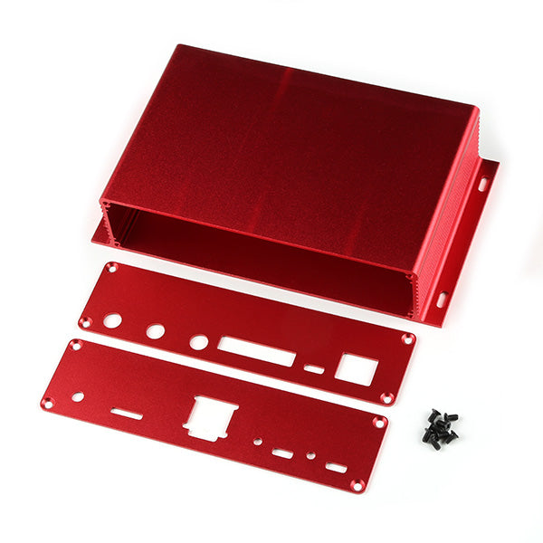 Metal Enclosure - Custom Aluminum Extrusion (6in. x 4in. PCB)