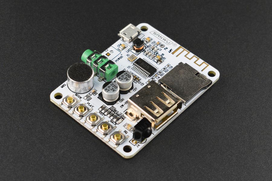 Bluetooth Audio Receiver and Playback Module (Bluetooth 4.0)