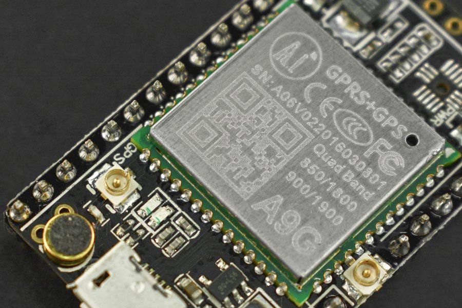 Ag9 Module A9G GSM/GPRS+GPS Module — Robot Italy