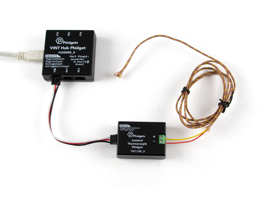 K-Type Fiberglass Bead Probe Thermocouple