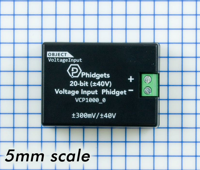 20-bit (±40V) Voltage Input Phidget