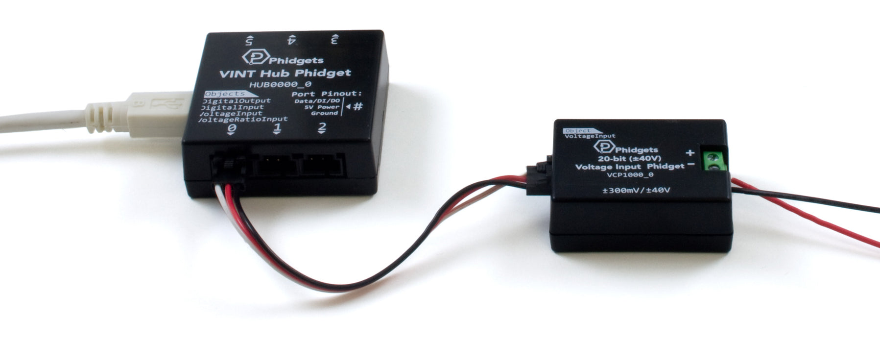 20-bit (±40V) Voltage Input Phidget