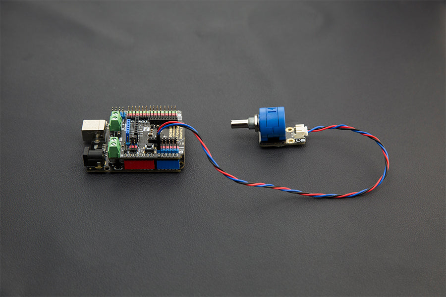 Gravity: Analog Rotation Potentiometer Sensor for Arduino - Rotation 3600°