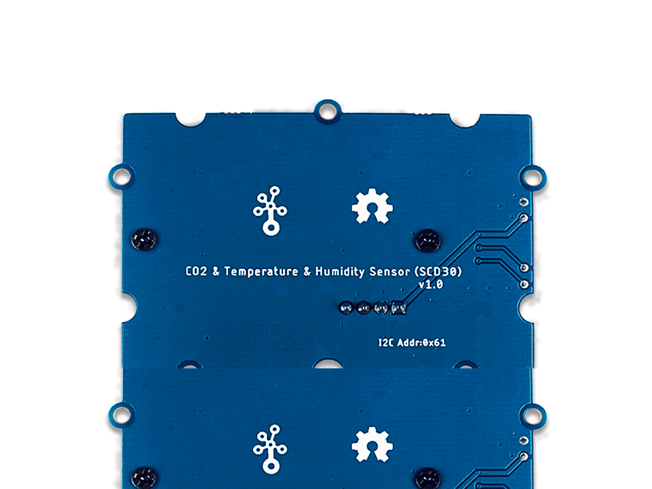 Grove - CO2 &amp; Temperature &amp; Humidity Sensor (SCD30) - NDIR technology, algorithms, ideal for Smart Ventilation System