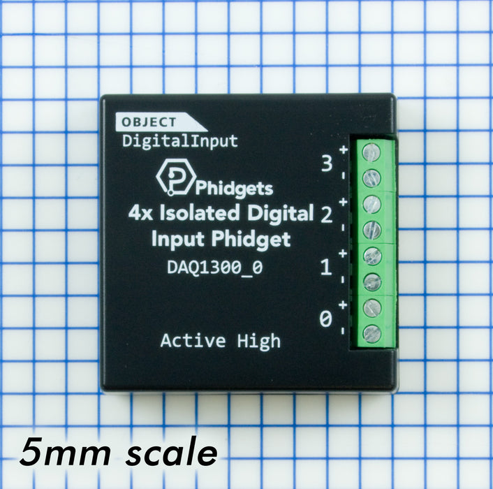 4x Isolated Digital Input Phidget — Robot Italy