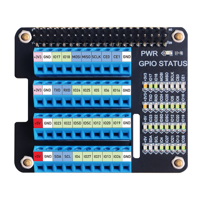 GPIO Screw Terminal Hat for Raspberry Pi