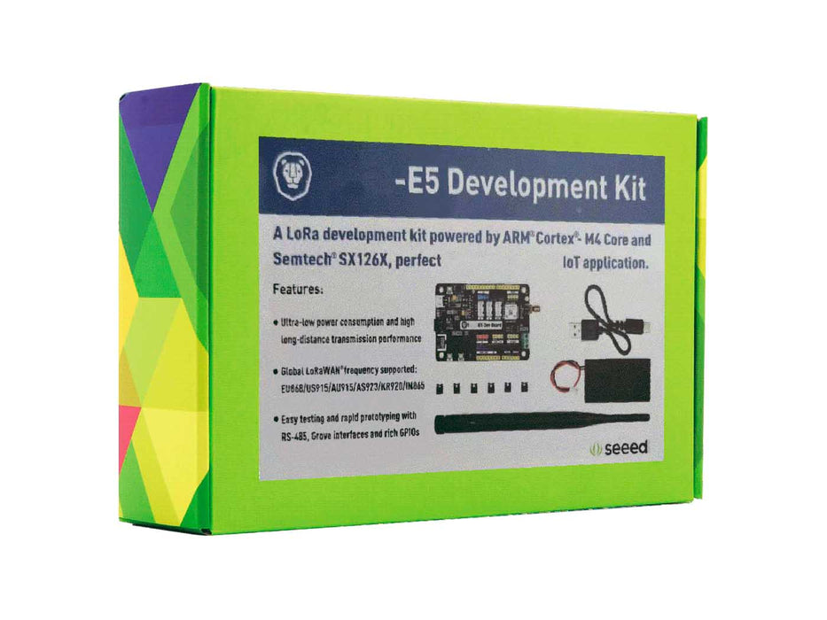 Wio-E5 Dev Kit - STM32WLE5JC, ARM Cortex-M4 and SX126x embedded, supports LoRaWAN on EU868 & US915