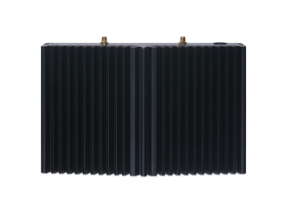 Jetson SUB Mini PC-Black with Jetson Xavier NX module, OLED screen, passive heat dissipation design, no-fan designing, 256GB SATA SSD, WiFi, Antennas and pre-installed JetPack System