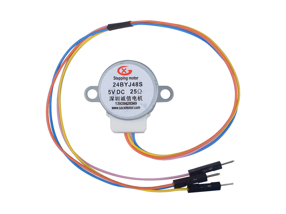 Small Size and High Torque Stepper Motor - 24BYJ48