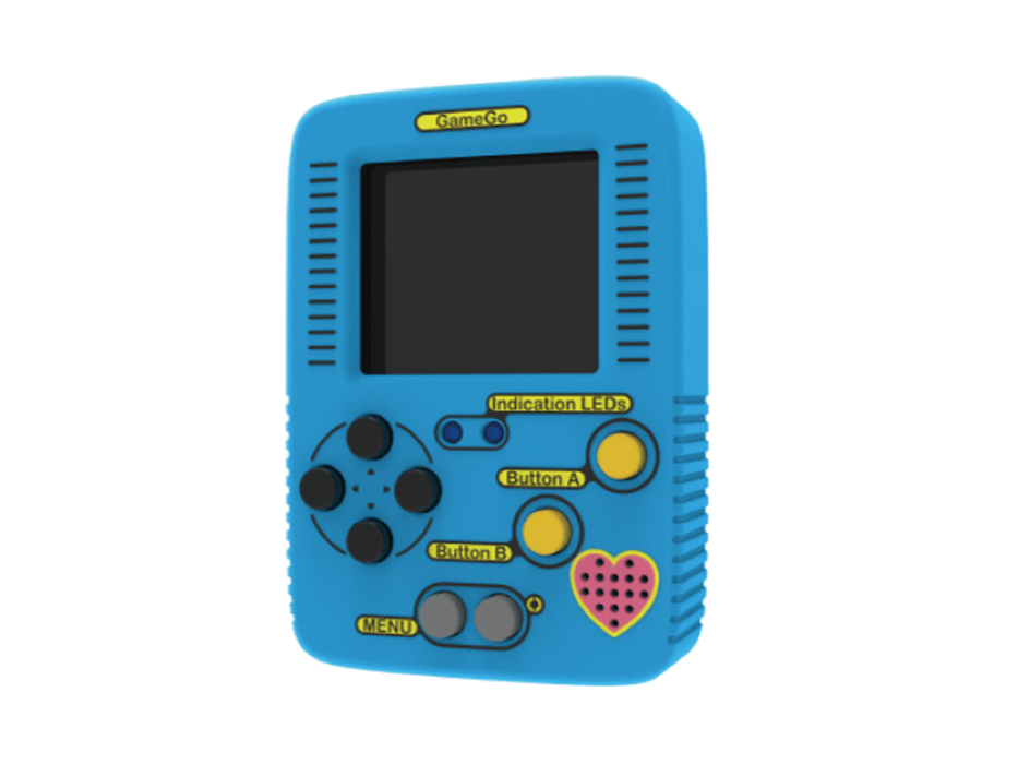 GameGo - handheld console, code your own games with MakeCode with Free Course