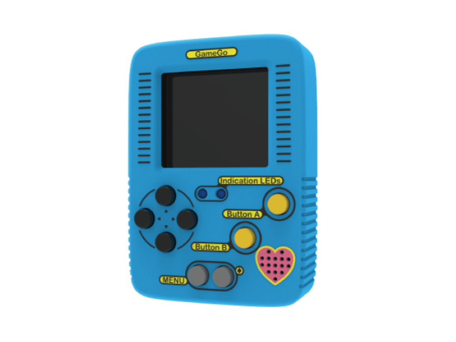Gamego GameGo - handheld console, code your own games with MakeCode with Free ...