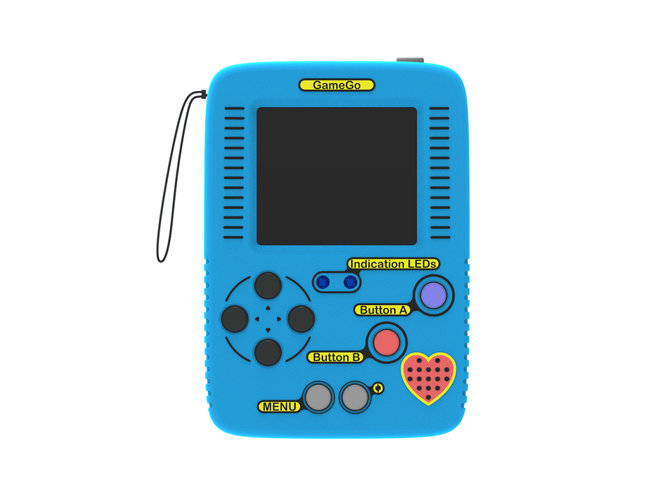 GameGo - handheld console, code your own games with MakeCode with Free Course