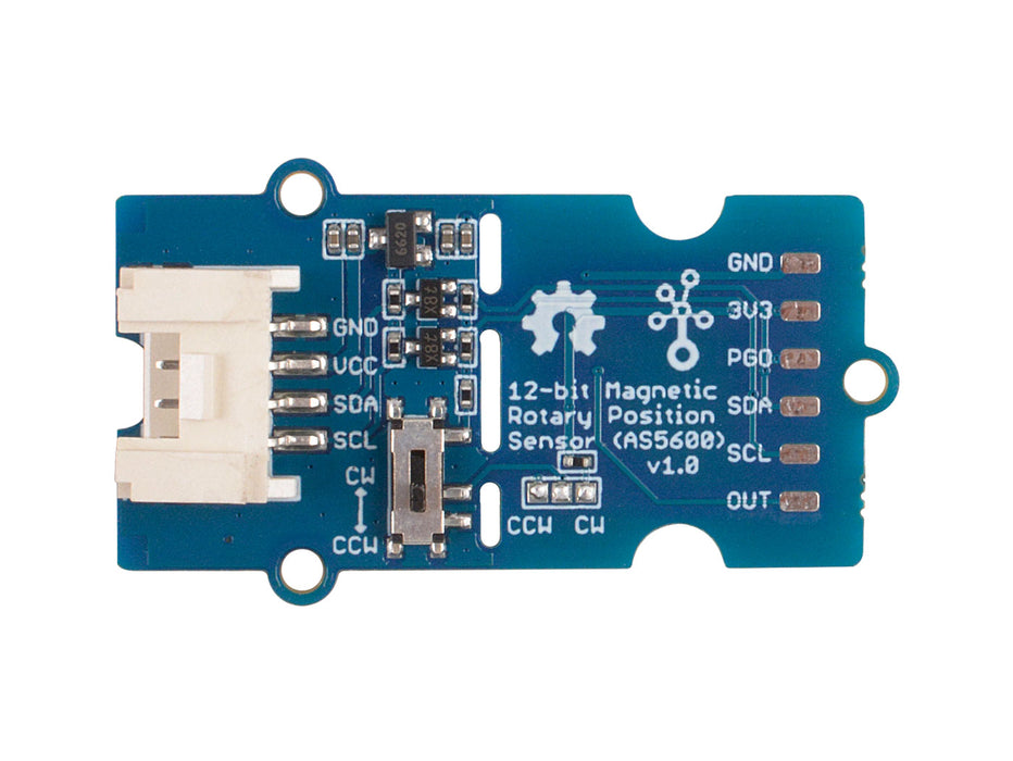 Grove - 12-bit Magnetic Rotary Position Sensor / Encoder (AS5600)