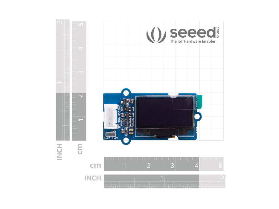 Grove - OLED Display 0.96" (SSD1315) I2C Interface Compatible with Arduino