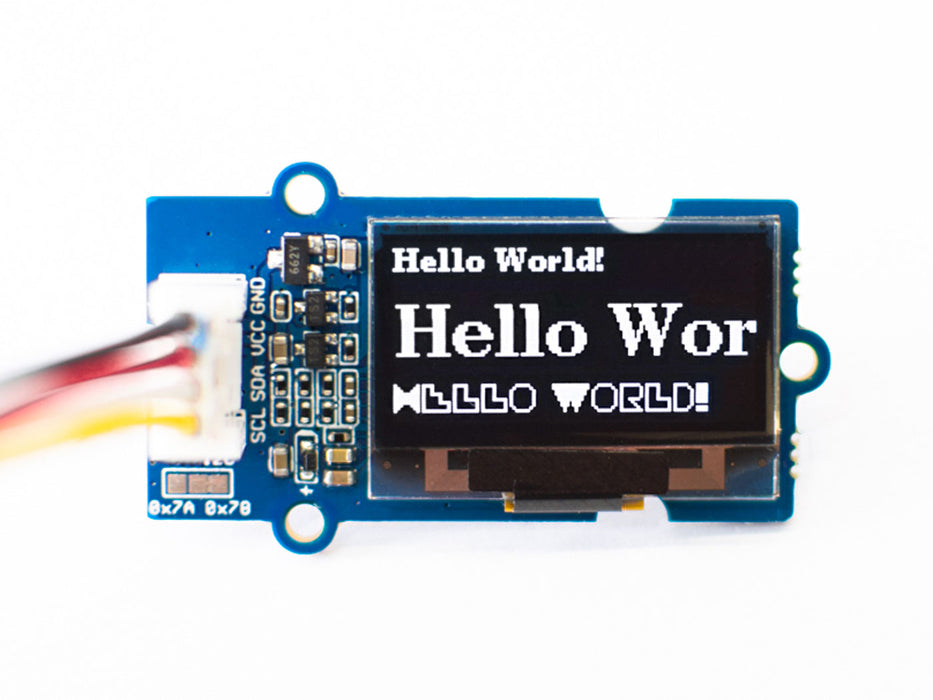 Grove - OLED Display 0.96" (SSD1315) I2C Interface Compatible with Arduino