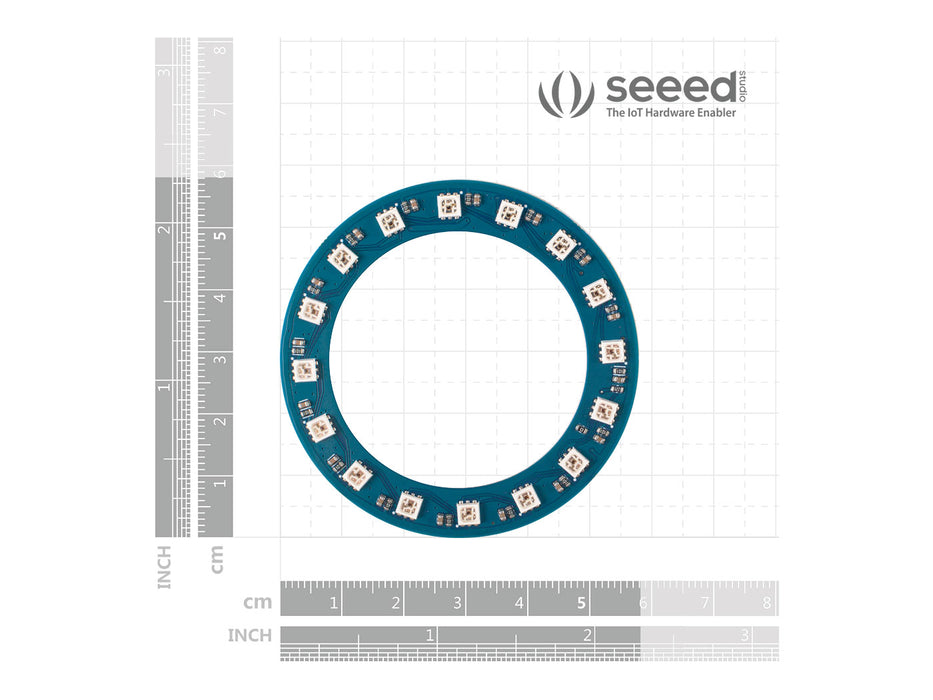 Grove - RGB LED Ring (16-WS2813 Mini)