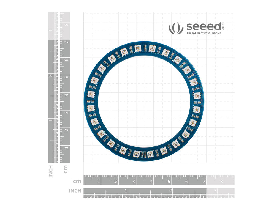 Grove - RGB LED Ring (24-WS2813 Mini)