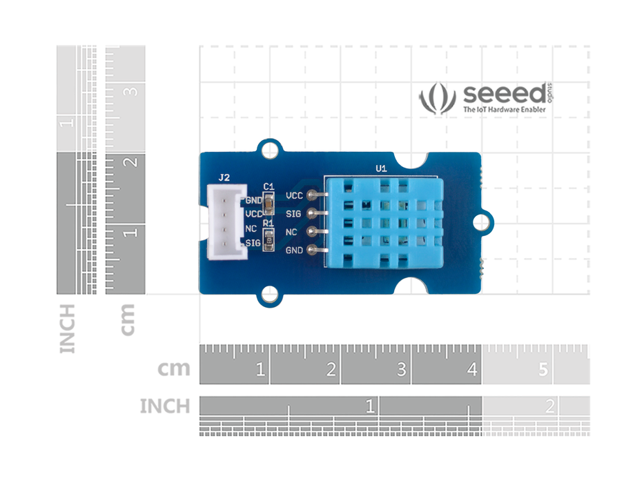 Grove - Temperature &amp; Humidity Sensor (DHT11)