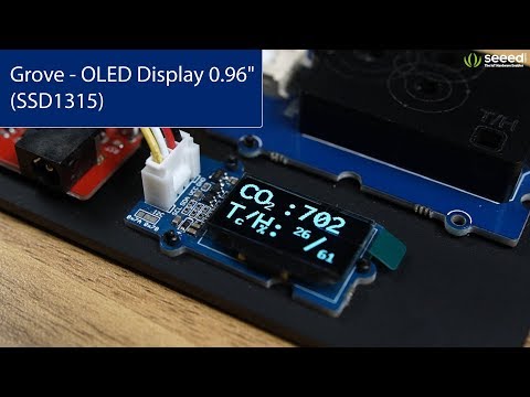 Grove - OLED Display 0.96" (SSD1315) I2C Interface Compatible with Arduino