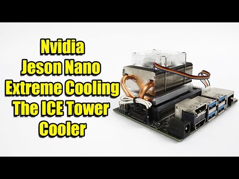 ICE Tower CPU Cooling Fan for Nvidia Jetson Nano