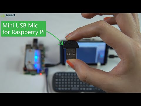 Mini USB Microphone compatible with Raspberry Pi 4