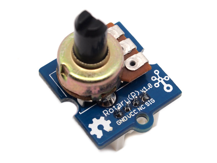 Grove - Rotary Angle Sensor (panel mount version), compatible with both Arduino and Raspberry Pi