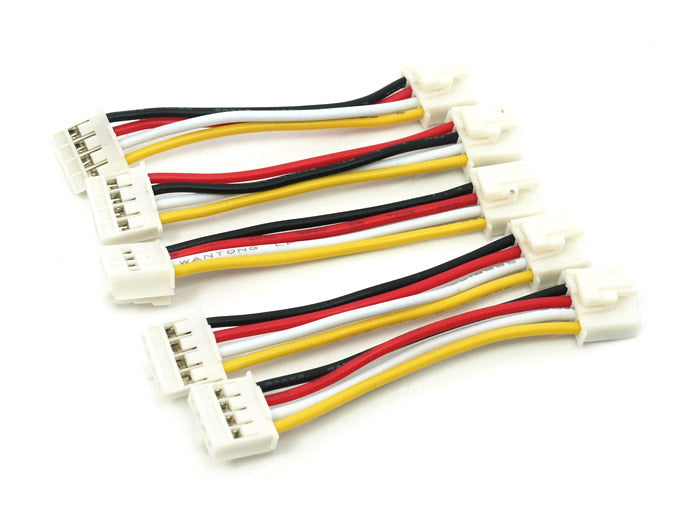 Grove - Universal 4 Pin Buckled 5cm Cable (5 PCs Pack)