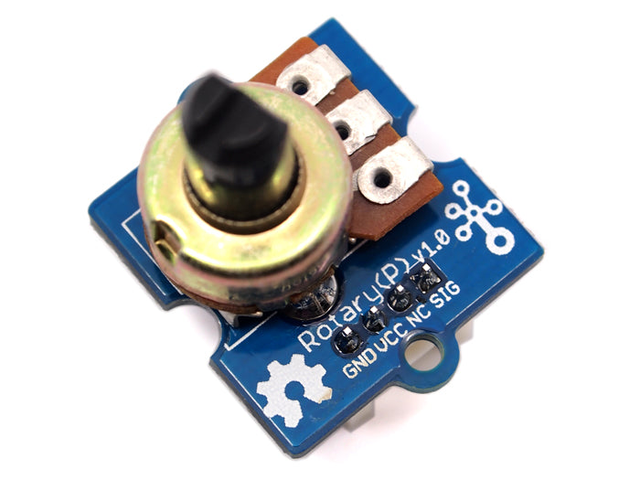 Grove - Rotary Angle Sensor (panel mount version), compatible with both Arduino and Raspberry Pi