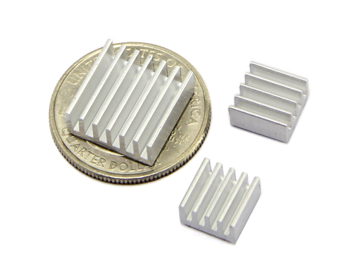 Aluminum Heat Sink Kit for Raspberry Pi 3B/3B+